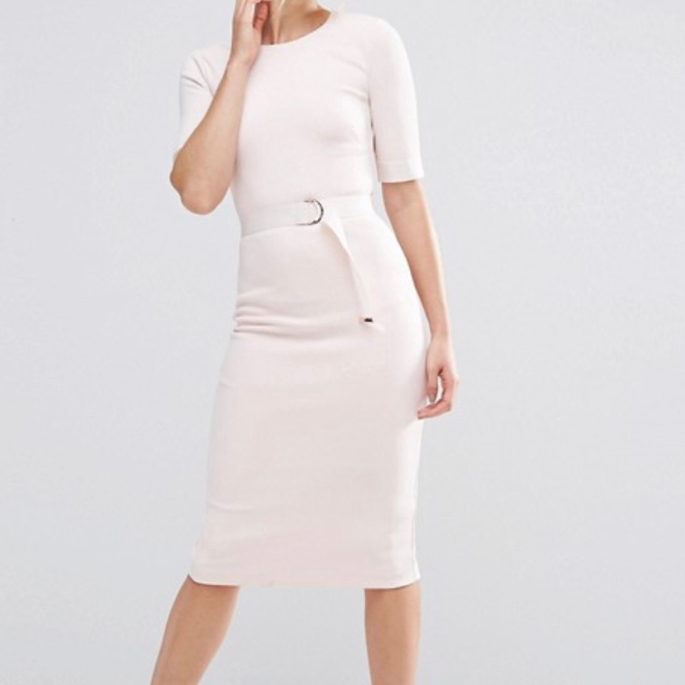 Ted Baker Light pink Mid-Length Sheath Dress